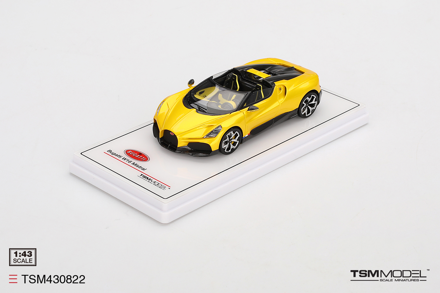Bugatti W16  Yellow